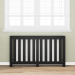 Radiaatori kate must tamm 149 x 20 x 82 cm tehispuit