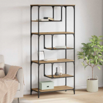 Raamatukapp k&auml;sit&ouml;&ouml;tamm 81 x 36 x 176 cm tehispuit