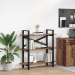 Raamatukapp vana puit 100 x 33,5 x 102 cm tehispuit