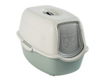 ROTHO Bailey Hooded litter box Green, White