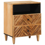 &Ouml;&ouml;kapp sahtliga pruun 50 x 33 x 60 cm tugev mango puu