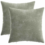 Diivanipadi 2 tk heerlen roheline 35 x 35 cm &scaron;en&uuml;&uuml;lfabric