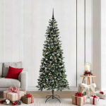 Tehisj&otilde;ulupuu roheline 210 cm pvc, plastikk ja teras