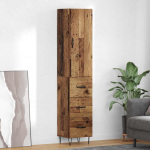 K&otilde;rgushein sahtliga vana puit 69,5 x 34 x 180 cm tehispuit