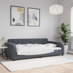 P&auml;evavoodi, tumehall, 100 x 200 cm, samet