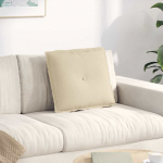 Seljatugi padi cream 50 x 19 x 45 cm kangas