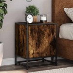 &Ouml;&ouml;kapid 2 tk suitsutamm 40x31x50 cm tehniline puit ja metall