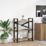 Raamatukapp k&auml;sit&ouml;&ouml;puu 100 x 33,5 x 102 cm tehispuit