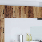 Seinakapp k&ouml;&ouml;ki 2 pcs vana puit 60 x 31 x 40 cm tehispuit