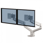 MONITOR ACC ARM TALLO DUAL/SILVER 8613101 FELLOWES - 043859752911