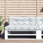Euroaluse istmepadi, lehemuster, 120x40x12 cm, kangas