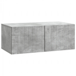 Rippuv tv kapp betoonhall 78,5 x 41 x 30 cm tehispuit