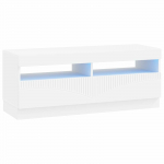 Led tv kapp valge tehispuit
