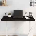 Lauaplaat, tumepruun, 100x50x(2-6) cm, t&ouml;&ouml;deldud tammepuit