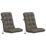 2-t&uuml;kiline k&otilde;rge seljatoega toolipatjade komplekt vianen 2 pcs