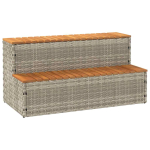 Mullivann step helehall 100x50x50,5 cm pol&uuml;rotangist akaatsiast