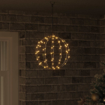 Pall soe valge 30 x 30 x 32 cm metall 96 led-i