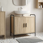 Vannitoa kapp sonoma tamm 65,5 x 34 x 61 cm tehispuit