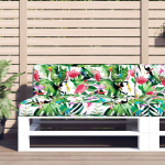 Euroaluse istmepadi, mitmev&auml;rviline, 120x40x12 cm, kangas