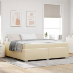 Voodi raam cream 200 x 200 cm kangas