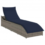 Kokkupandav lamamistool padja ja hoiuruumiga hallist