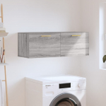 Seinakapp, hall sonoma tamm 100 x 36,5 x 35 cm tehispuit