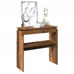 Konsoollaud vana puit 102x30x80 cm engineered wood