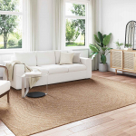 Alavaibad moire ristk&uuml;lik neutraalne 280 x 200 cm