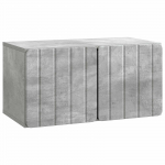 Rippuv tv kapp betoonhall 59,5 x 31 x 30 cm tehispuit