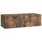 Rippuv tv kapp suitsutatud tamm 98 x 41 x 30 cm tehispuit