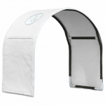 Voodi tunnel 2 pcs valge 211 x 52,5 x 2 cm pol&uuml;ester