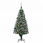 Tehisj&otilde;ulupuu koos led-de ja pallikomplekti ja k&auml;bidega 210 cm