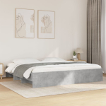 Voodiraam ilma madratsita, betoonhall 180x200 cm, tehispuit