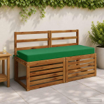 Istmepadi soest 100% pol&uuml;ester roheline 120 x 40 x 10 cm