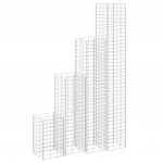 Gabioon taimelavad 4 tk, 30x30x50/100/150/200 cm, raud