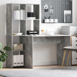 Laud riiuliga betoonhall 138,5 x 55 x 143 cm tehispuit