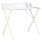 Laud, valge, 80 x 50 x 84 cm