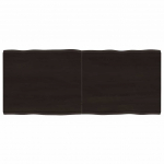 Lauaplaat, tumepruun, 120 x 50 x (2-4) cm, t&ouml;&ouml;deldud t&auml;ispuit