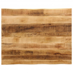 Lauaplaat naturaalse servaga 90x80x3,8 cm t&ouml;&ouml;tlemata mangopuit