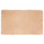 Faux lambanaha vaip tafalla beež 100 x 200 cm pol&uuml;ester