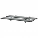 Seinariiulid 2 tk klaasist 60 x 10 cm 8 mm