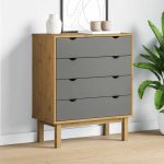 Sahtlitega kapp "otta", pruun ja hall, 76,5x39,5x90 cm, m&auml;nd