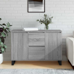 Puhvetkapp, hall sonoma tamm, 101,5 x 35 x 70 cm, tehispuit