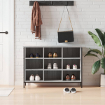 Jalatsikapp, hall sonoma tamm, 100 x 35 x 70 cm, tehispuit