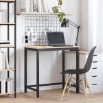 Laud neutraalne 80 x 50 x 77 cm t&ouml;&ouml;deldud puit ja teras