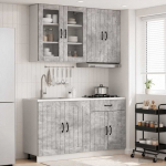 K&ouml;&ouml;k &uuml;ksus lucca 4 pcs betoonhall tehispuit