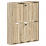 Seinale kinnitatav jalan&otilde;ude kapp ede 71 x 17 x 86 cm tehispuit