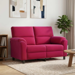 Diivan veinpunane 154 x 85 x 93 cm samet