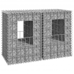 Gabioonkorvid 2 tk, 40 x 40 x 60 cm, iron