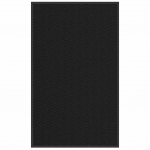 Uksematt, must, 90 x 150 cm